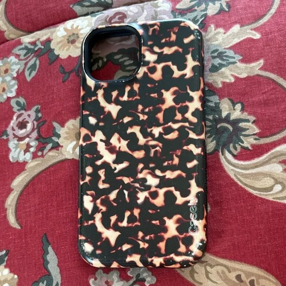 Case-Mate Tortoise Shell Phone Case - Black and Tan - Picture 4 of 4